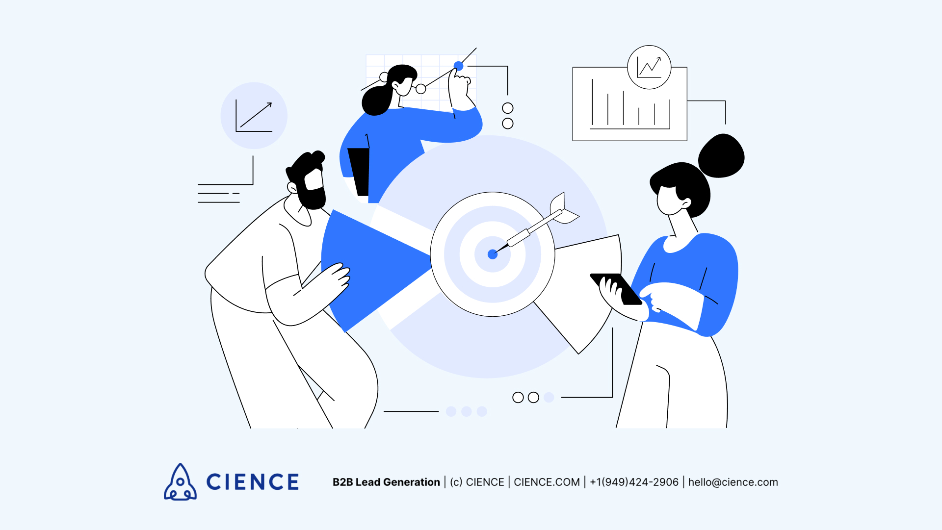Demand generation marketing concept showing pipeline stages from awareness to conversion